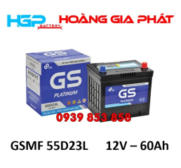 BÌNH ẮC QUY GS MF 55D23L