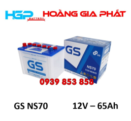 BÌNH ẮC QUY GS NS70
