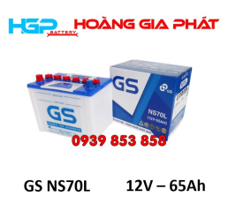 BÌNH ẮC QUY GS NS70L