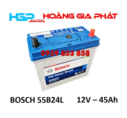 ẮC QUY BOSCH 55B24L