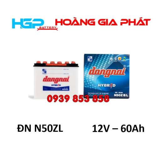 Ắc quy Hybrid ĐN N50ZL