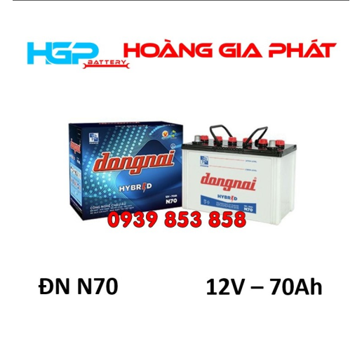 Ắc quy ĐN N70