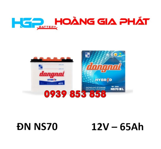 Ắc quy Hybrid ĐN NS70