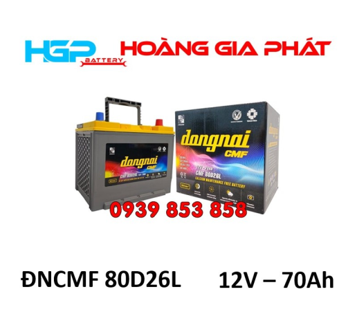 Ắc quy ĐN CMF 80D26L