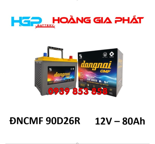 Ắc quy ĐN CMF 90D26R