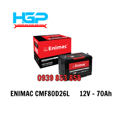 ẮC QUY ENIMAC CMF80D26L