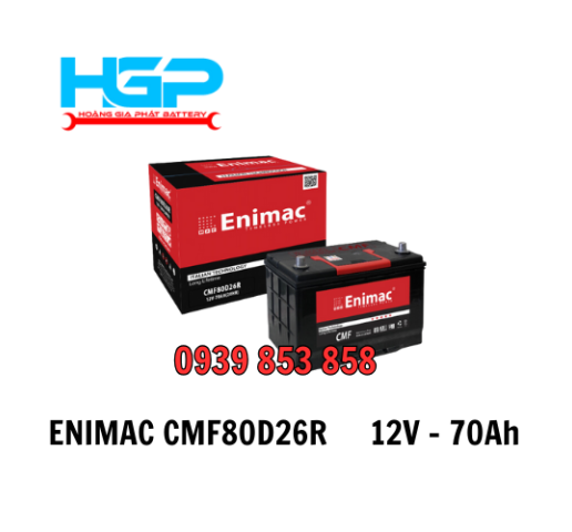 ẮC QUY ENIMAC CMF80D26R