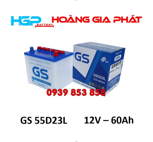 BÌNH ẮC QUY GS 55D23L