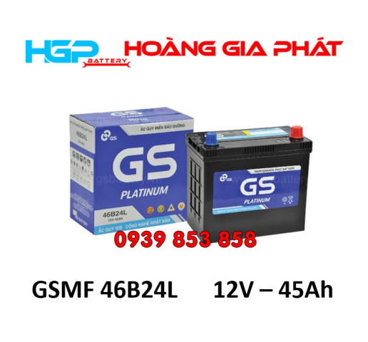 BÌNH ẮC QUY GS MF 46B24L
