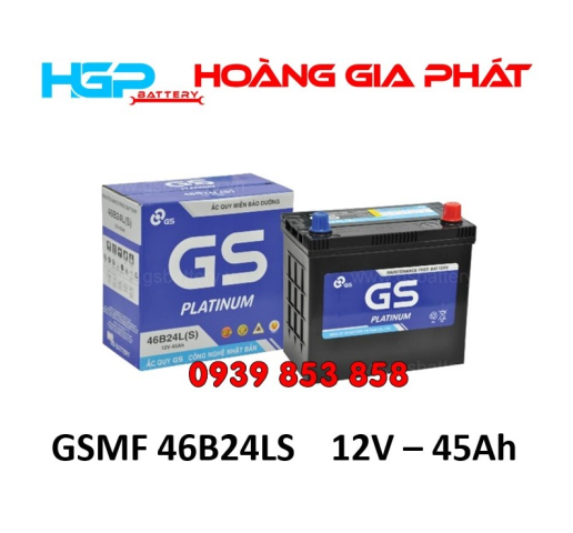 BÌNH ẮC QUY GS MF 46B24LS