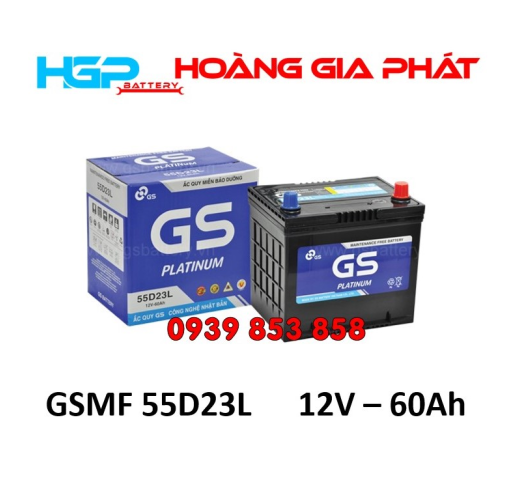 BÌNH ẮC QUY GS MF 55D23L