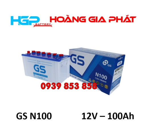 BÌNH ẮC QUY GS N100