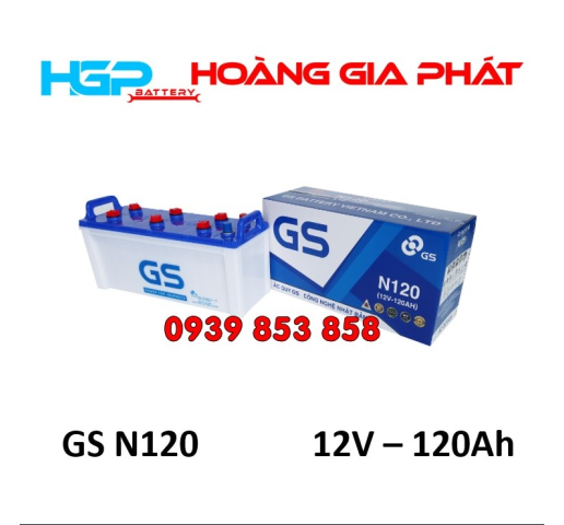 BÌNH ẮC QUY GS N120