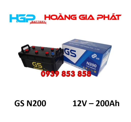 BÌNH ẮC QUY GS N200