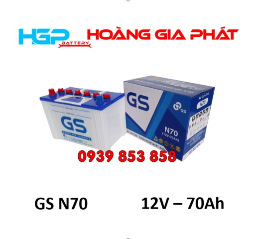 BÌNH ẮC QUY GS N70