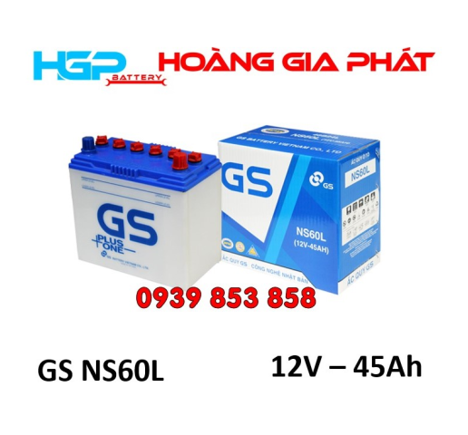 BÌNH ẮC QUY GS NS60L