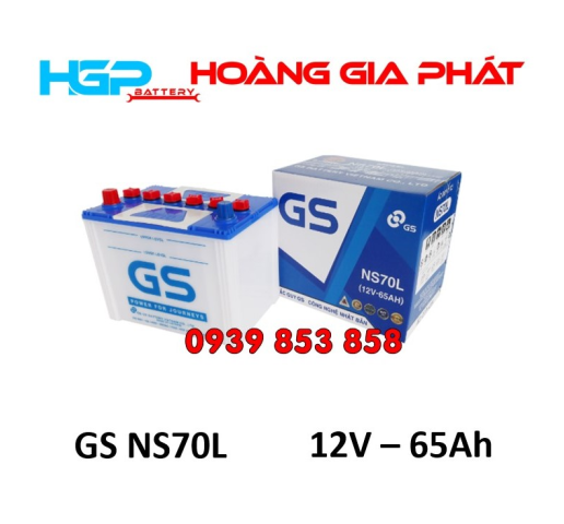 BÌNH ẮC QUY GS NS70L