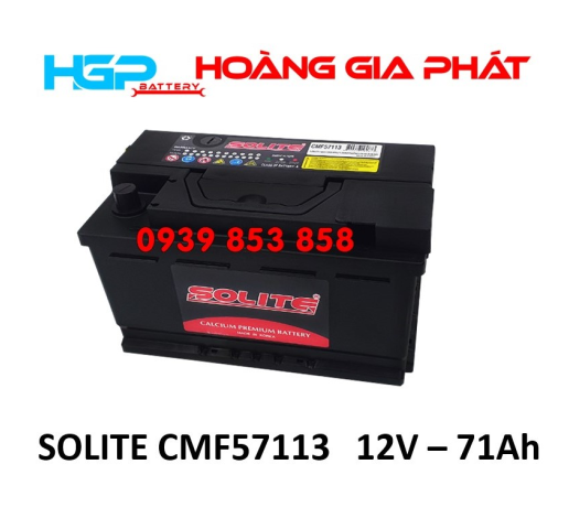 ẮC QUY SOLITE CMF57113