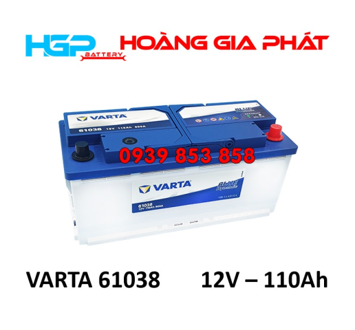 ẮC QUY VARTA 61038